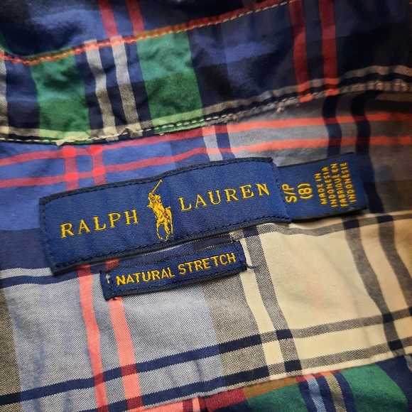Ralph Lauren Plaid Button Down - Picture 3 of 4